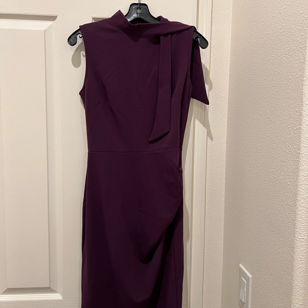 Miusol women’s retro 1950s style half collar cocktail pencil dress